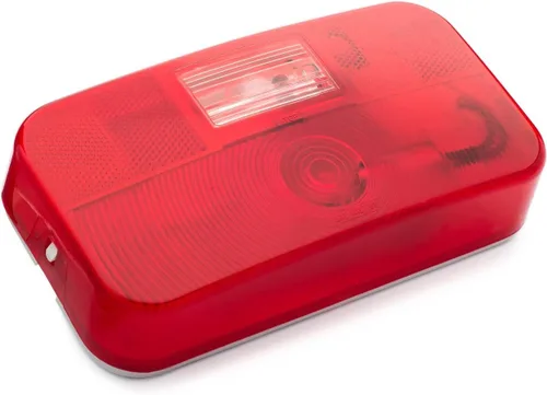 Miniatura 10 de Lumitronics Luz Roja de Montaje en Superficie de Parada/Giro/Cola, Soporte de Matrícula/Luz para RV, Remolque, Camper, Quinta Rueda y Autocaravanas