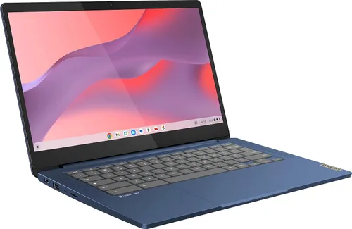Miniatura 3 de Lenovo Chromebook insignia, computadora portátil delgada y ligera con pantalla táctil FHD de 14 pulgadas, procesador MediaTek Kompanio 520 de 8