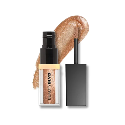 Miniatura 2 de Sombra de ojos con purpurina de metal fundido, sombra de ojos metálica para ojos, sombra de ojos con purpurina altamente pigmentada, libre