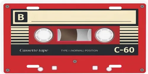Placa de matrícula Vintage en forma de cinta de cassette, placa decorativa para la parte delantera del coche, placa de matrícula de aluminio b-7