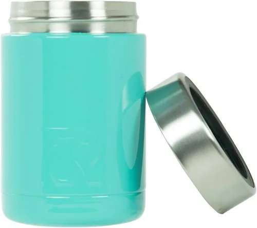 Miniatura 3 de RTIC lata enfriadora de acero inoxidable para 12 onzas, 12, Verde azulado
