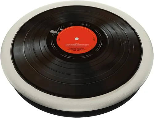 Miniatura 2 de Red Vinyl Record Player Vinyl Collector Retro Music Lover PopSockets Adhesive PopGrip