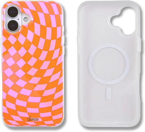 Miniatura 180 de Sonix x Sanrio - Funda para iPhone 15 Pro, compatible con MagSafe, probada en caídas de 10 pies, adivinador Kuromi