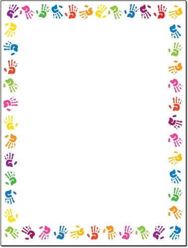 Miniatura 4 de Papelería rústica floral azul - 8.5 x 11 - 60 hojas de papel con membrete - Papel con membrete con borde (Floral azul)