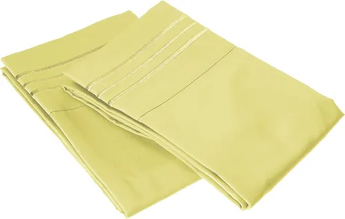 Miniatura 39 de Elegante juego de cómodas sábanas para cama de 1500 hilos resistente a arrugas y a la decoloración, calidad egipcia de lujo ultrasuave de 4 piezas