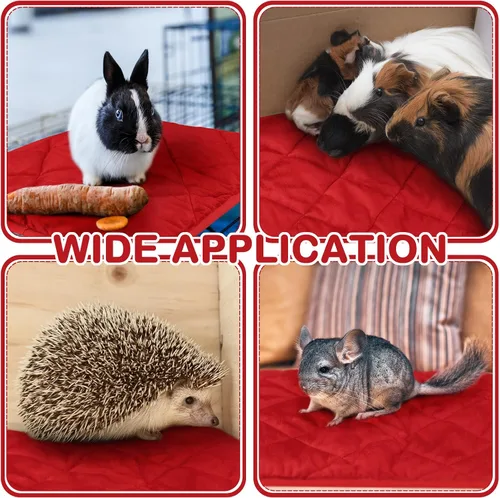 Miniatura 54 de Paquete de 4 Almohadillas Autocalentables para Gatos, Alfombrilla Autocalentable para Perros que Refleja el Calor Corporal, Almohadilla Térmica