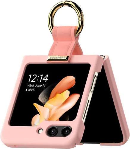 Miniatura 8 de GOOSPERY Goosepry - Funda con soporte de anillo compatible con Galaxy Z Flip 5, delgada, sólida y resistente, policarbonato duro para protección