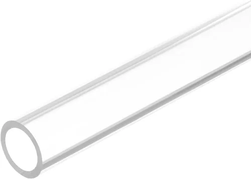 Miniatura 26 de MECCANIXITY Tubo acrílico transparente rígido redondo tubo 145 mm (5.7 ") ID 150 mm (6") OD 6" para lámparas y linternas, sistema de refrigeración