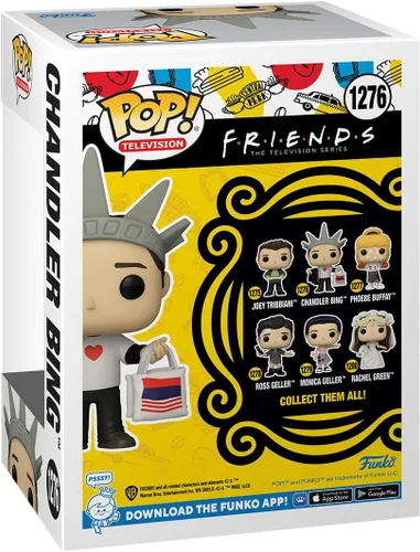 Miniatura 3 de Funko POP! TV: Friends - New York Chandler Bing - Figura de vinilo coleccionable - Idea de regalo - Producto oficial - para niños y adultos - Fans
