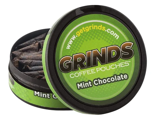 Miniatura 20 de Bolsas de café Grinds Alternativa saludable sin tabaco y sin nicotina 6 latas de Espresso doble 18 bolsas por lata 2 veces cafeína, 1 bolsa
