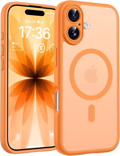 Miniatura 80 de TOCOL Funda para iPhone 11, compatible con Magsafe, protección completa de cámara, imanes integrados, protección contra caídas, funda translúcida