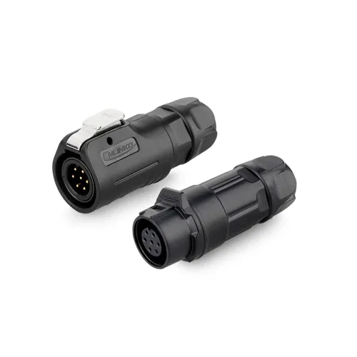 Miniatura 20 de CNLINKO LP-12 Conector de 2 pines IP68 Enchufe eléctrico circular impermeable para equipos al aire libre Maquinaria industrial solar DC 12V M12 2-8