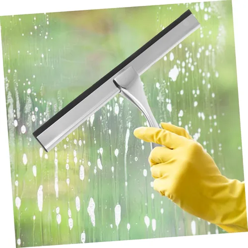 Miniatura 4 de Healeved Limpiaparabrisas de cristal de lujo para baño limpiador de acero inoxidable con mango deslizante