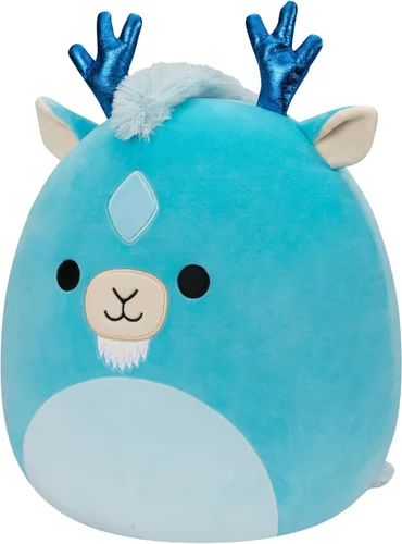 Miniatura 2 de Squishmallows Original - Kirin Aqua Xam de 12 pulgadas - Peluche ultrasuave de tamaño mediano, oficial de Jazwares