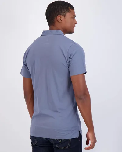 Miniatura 38 de Real Essentials Paquete de 3: Polo de manga corta de algodón para hombre, de secado rápido, transpirable, (disponible en tallas grandes y altas)