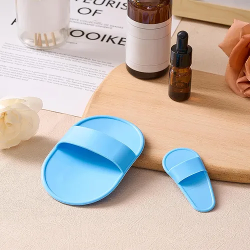 Miniatura 6 de Chumia Juego de 102 almohadillas de depilación para mujeres, 2 tamaños de almohadillas suaves para la piel y 100 piezas de papel de lija fino