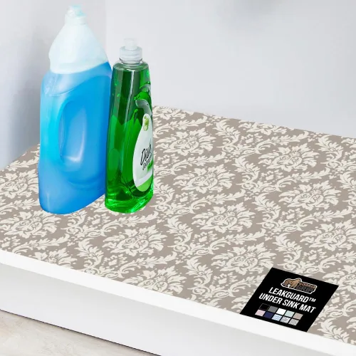 Miniatura 23 de GORILLA GRIP - Tapete original de alta calidad para colocar debajo del fregadero, no adhesivo, absorbente, duradero, resistente al agua