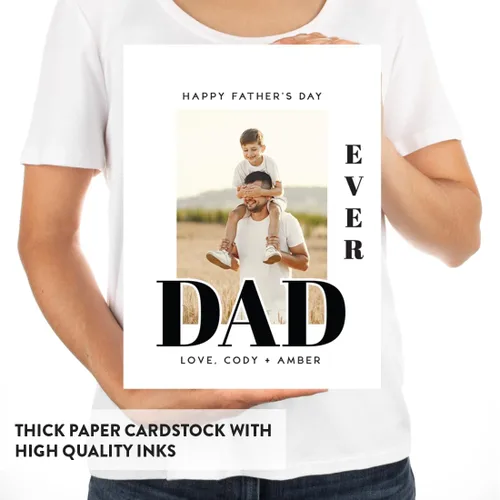 Miniatura 5 de Andaz Press Tarjeta de felicitación para el día del padre de 8.5 x 11 pulgadas con sobre, tarjeta jumbo para el día del padre de esposa, tarjeta