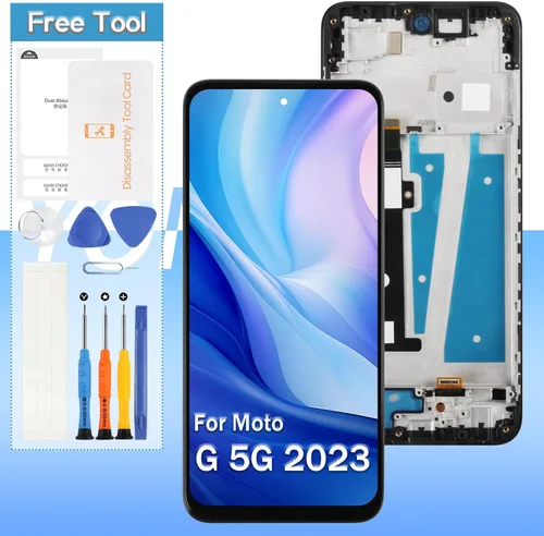 Pantalla LCD para Motorola Moto G 5G 2023 XT2313 XT2313-6 XT2313-3 XT2313-4 Pantalla LCD de 6.5 pulgadas, reemplazo de digitizador táctil con