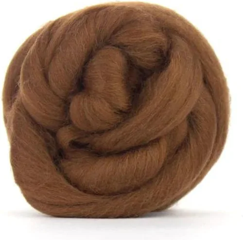 Miniatura 31 de Revolution Fibers Lana Merino para hilar Lana superior peinada Premium 22 micrones, perfecta para proyectos de fieltro, hilado, colgantes