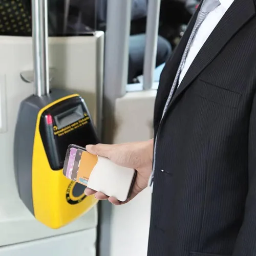 Miniatura 5 de AgentWhiteUSA Billetera para teléfono celular, con funda adherente, para tarjetas de crédito, de negocios y de identificación, apta para casi todos