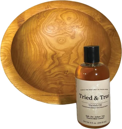 Miniatura 2 de Tried & True Superior Aceite de Barniz Acabado y Sellador para Madera, 8 oz. - Resina de Pino Natural y Aceite de Linaza, Ideal para Muebles