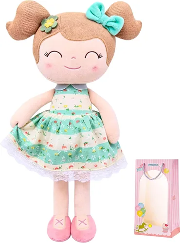 Miniatura 14 de Gloveleya Muñeca bebé niña regalos juguetes de peluche muñecas suaves regalos bebé niña cereza rojo 15 pulgadas con caja de regalo Nuevo