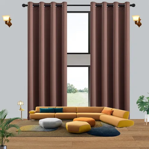 Miniatura 13 de Qiseca Cortinas extralargas de 132 pulgadas de largo para sala de estar, cortinas de techo de 11 pies, ventanas altas hechas a medida de 2 pisos