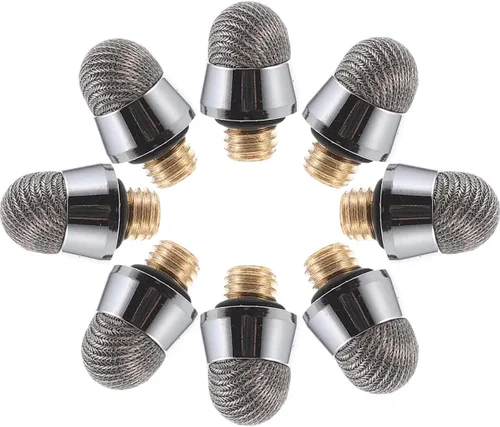 Hemobllo Paquete de 8 puntas capacitivas de repuesto para lápiz capacitivo de fibra de malla, compatibles con dispositivos de pantalla táctil, tacto
