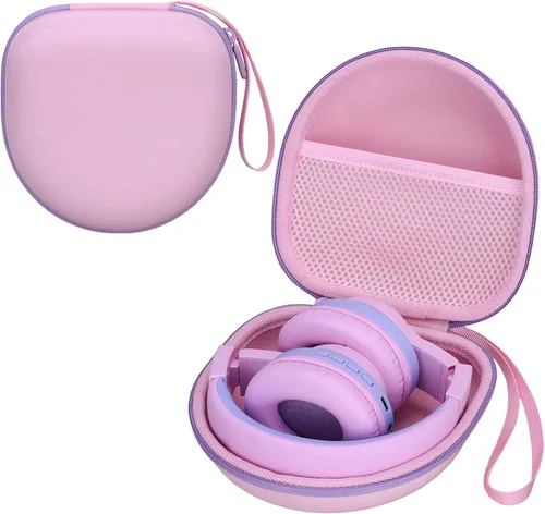 Miniatura 15 de Funda para auriculares infantiles compatible con iClever BTH12 / HS19 / BTH26 / JoySpark-T5 / Candy Bila BH03 / EarFun/IMYB/MIDOLA MD-B01 / noot