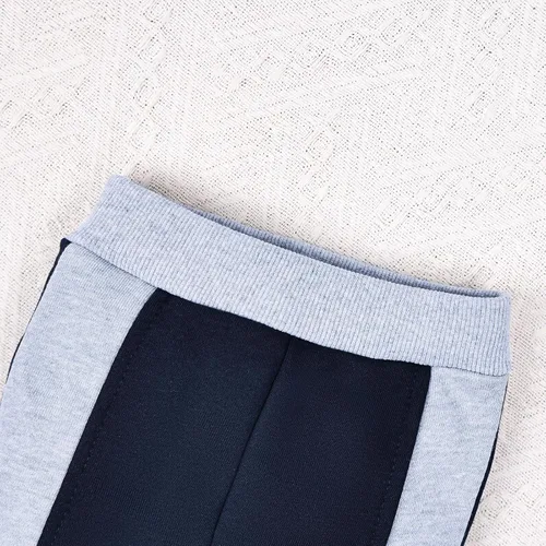 Miniatura 9 de CETEPY Ropa de bebé niño pequeño sudadera patchwork otoño invierno camisa de manga larga pantalones conjuntos de ropa 3-24 meses