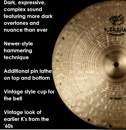 Miniatura 4 de Zildjian Choque de Constantinopla de 16" K
