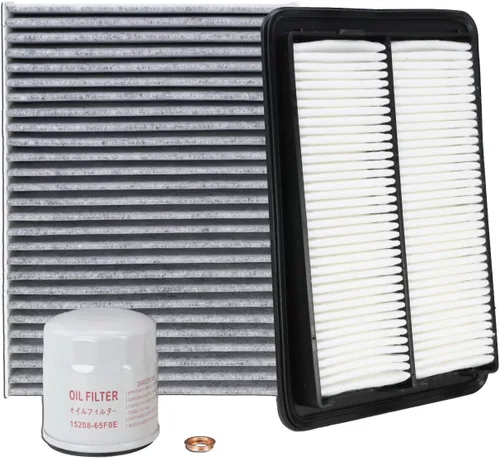 Miniatura 46 de Filtro de aire de motor CA11399 y filtro de aire de cabina CF10134 apto para Honda Accord L4 2014-2015 2017-2022 híbrido 2.0L