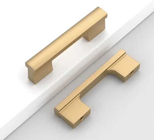 Miniatura 22 de Paquete de 12 tiradores para gabinete de 4 pulgadas (102mm) de níquel satinado cepillado, accesorios para gabinetes de cocina, cajones, cómodas