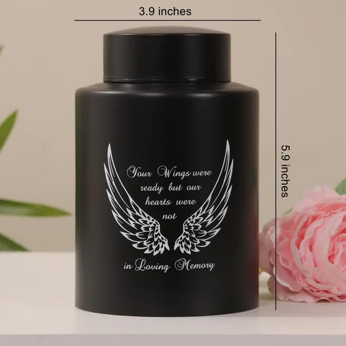 Miniatura 3 de Urnas medianas para cenizas humanas hasta 60 pulgadas cúbicas Urnas de tamaño mediano para cenizas de adultos, hombres y mujeres, urnas