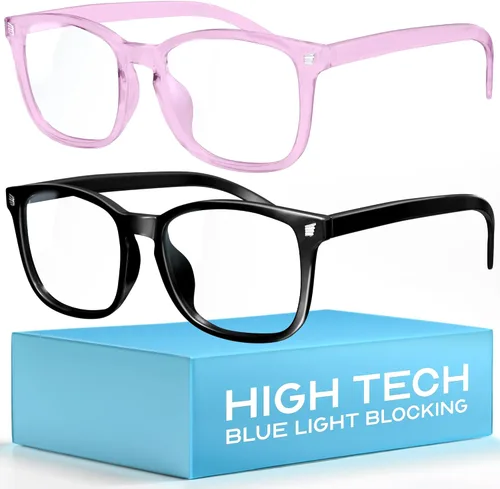 Miniatura 33 de Livho Gafas de Luz Azul de Alta Tecnología - Gafas de Computadora con Bloqueo Avanzado de Luz Azul - Fatiga por Pantalla y Protección UV