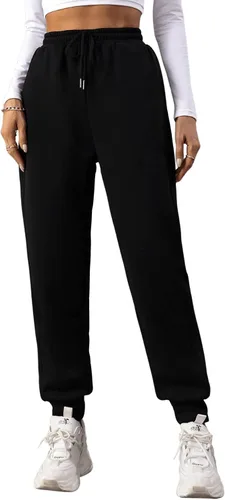Miniatura 5 de SHENHE Pantalones deportivos elásticos de cintura alta con cordón para mujer