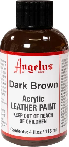 Miniatura 140 de Angelus - Pintura acrílica para cuero, 4 Fl Oz, color blanco - Pintura para cuero profesional flexible, resistente a grietas, arañazos