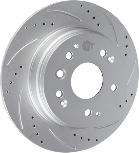 Miniatura 2 de [Juego trasero] Rotores de disco de freno y pastillas de cerámica con revestimiento Geomet para Nissan Altima Sedan 2007-2012 Coupe 07-13