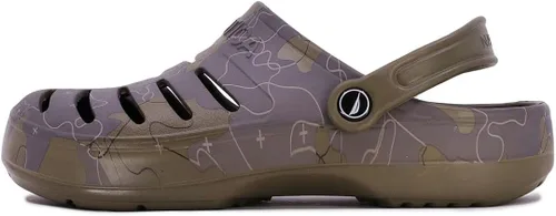 Nautica Zuecos para hombre, sandalias deportivas deportivas, sin cordones con correa trasera ajustable, (zapatos de aguapantuflas peludas) River Edge