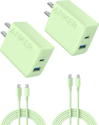 Miniatura 10 de Anker Cargador para iPhone 17/16, paquete de 2 bloques de cargador USB C rápido de 20 W, para iPhone 17/16/16 Pro Max/15 Series/iPad Pro y más