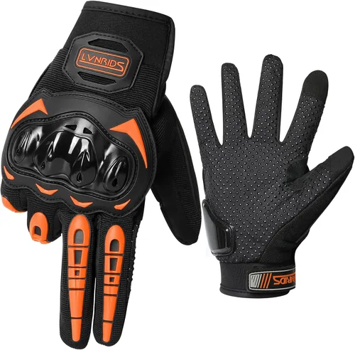 Miniatura 9 de Guantes de motocicleta con pantalla táctil para hombres y mujeres, guantes de carreras para motocross, BMX, ATV, MTB, ciclismo