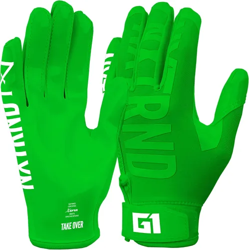 Miniatura 18 de Nxtrnd G1 - Guantes de fútbol juvenil, guantes receptores adhesivos para niños