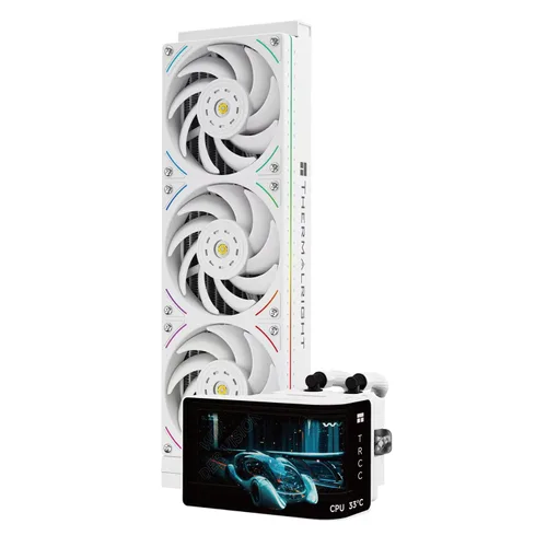 Miniatura 8 de Thermalright Wonder Vision 360 UB ARGB Enfriador de CPU AIO Negro, Radiador de 360mm, Pantalla Curva de 2K 60HZ con Resolución de 2400x1080