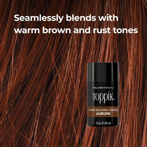 Miniatura 6 de Toppik Hair Building Fibers, Fill In Fine or Thinning Hair Instantly Thicker, Fuller Looking Hair 9 Shades,4 size options