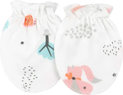 Miniatura 4 de Guantes de algodón para recién nacido, guantes de algodón para niños y niñas