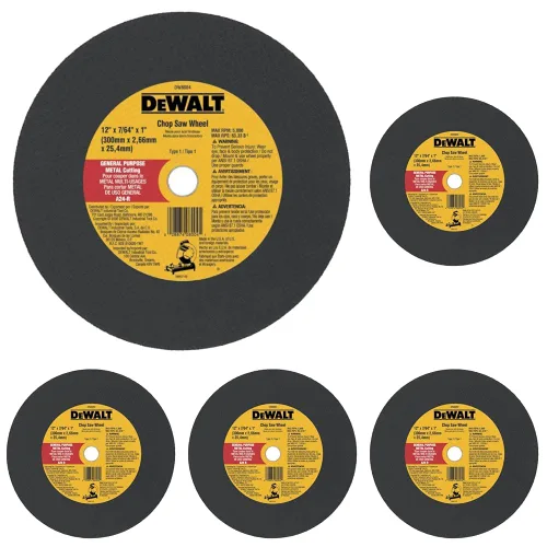 Miniatura 8 de DEWALT Hoja de sierra de corte de 14", rueda de corte de metal (DW8001)