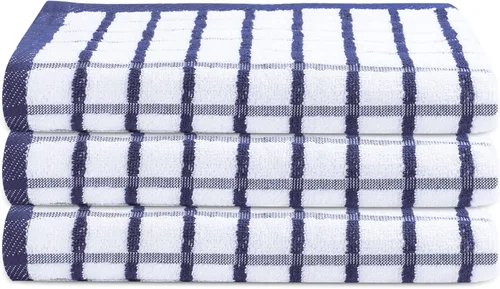 Miniatura 327 de Urban Villa Toallas de cocina 100% algodón para cocina (juego de 6) 20"x30" toallas de cocina altamente absorbentes, juego de ropa de cocina