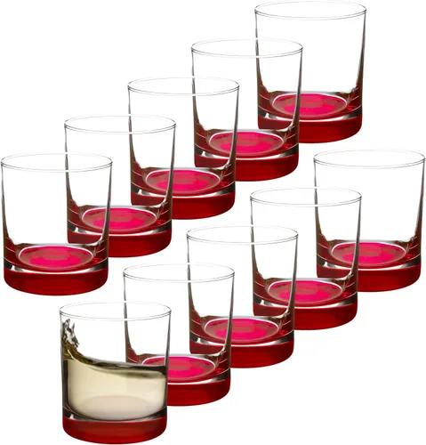 Miniatura 14 de Libbey - Vasos de whisky de 10 onzas, juego de 10 unidades, paquete a granel, base pesada, vidrio de moda antigua, perfecto para whisky, bourbon