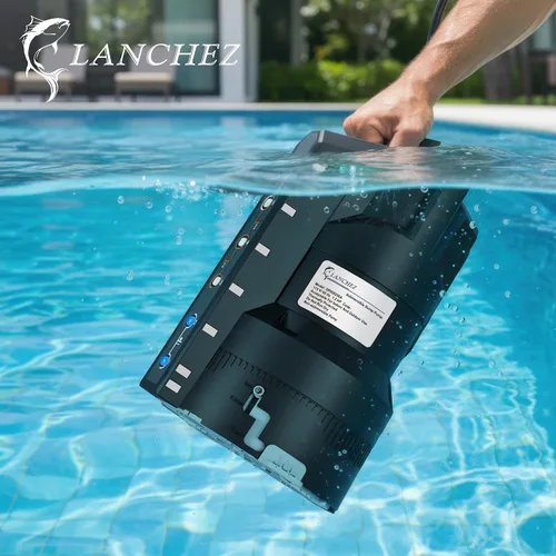 Miniatura 6 de LANCHEZ Bomba de sumidero automática de 1.2HP 6000GPH con 6 modos, bomba de agua sumergible limpia/sucia, bomba de transferencia de eliminación